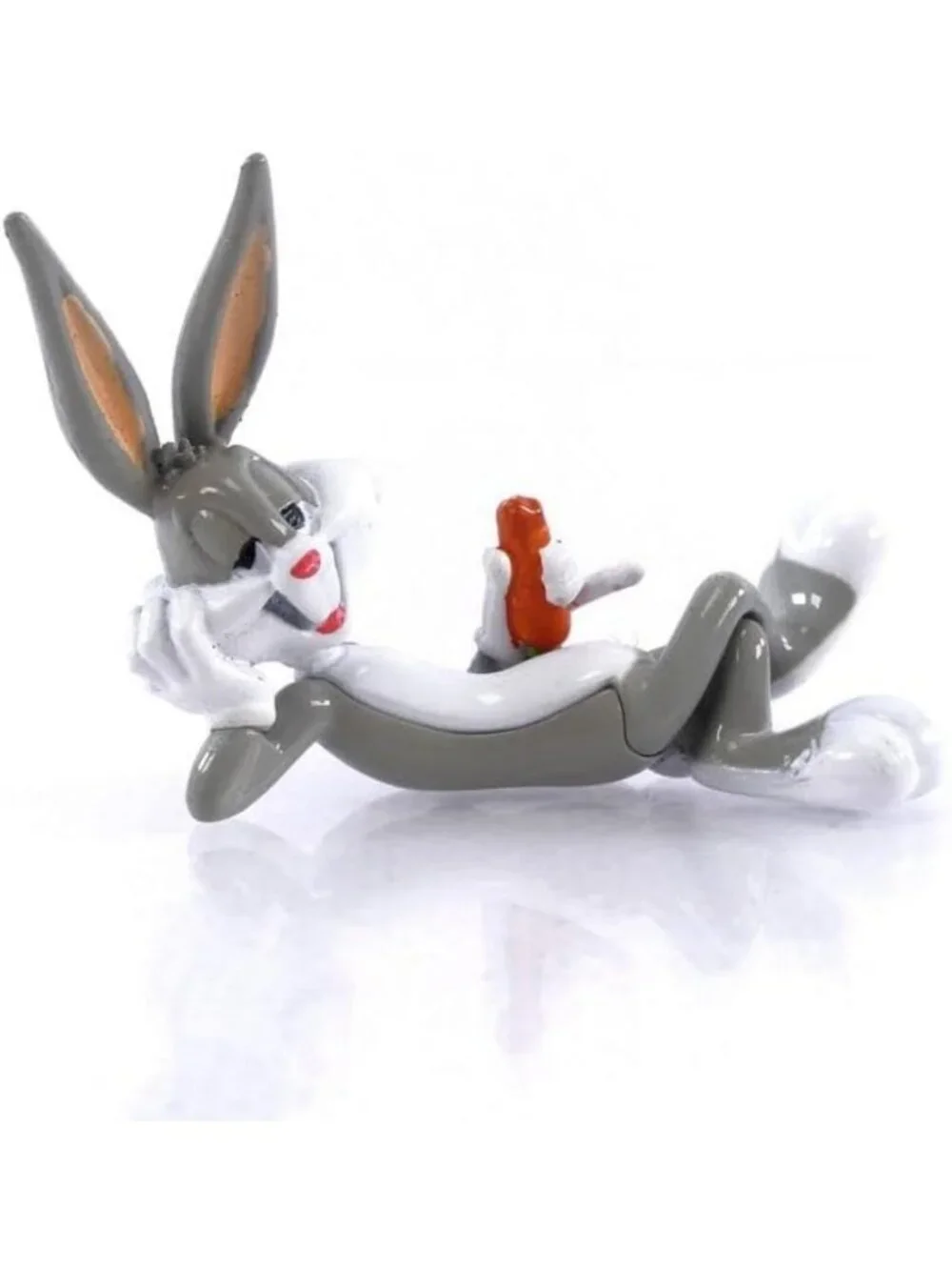 Vintage 1957 Corvette Die-Cast Car with Bugs Bunny Figure - Collectible Toy for